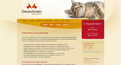 Desktop Screenshot of dierenartsenskarsterlan.nl
